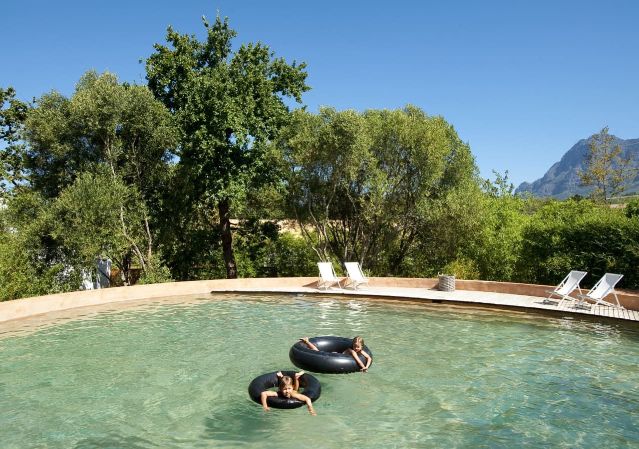 Babylonstoren farm hotel outdoor swimming pool 1280