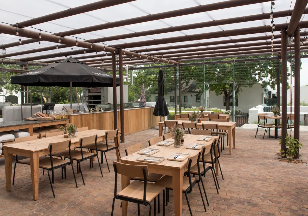 Spier hotel outdoor restaurant and dining 1280