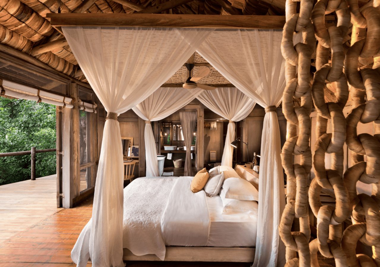 Lake manyara tree lodge treehouse suite interior 1280