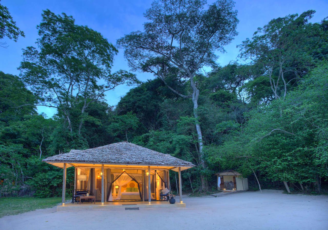 Asilia rubondo island camp room exterior and setting 1280