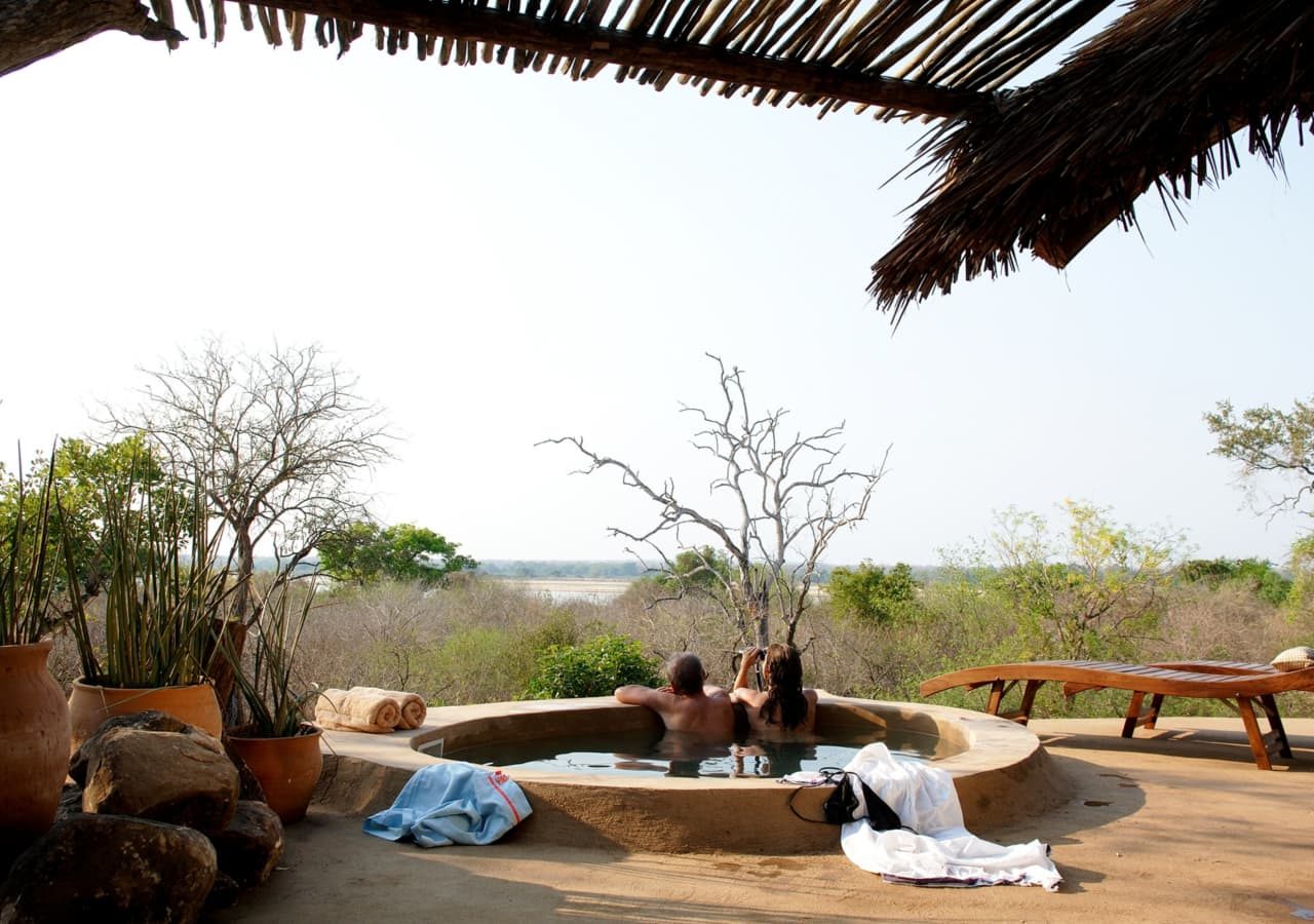 Kiba point selous plunge pool views 1280