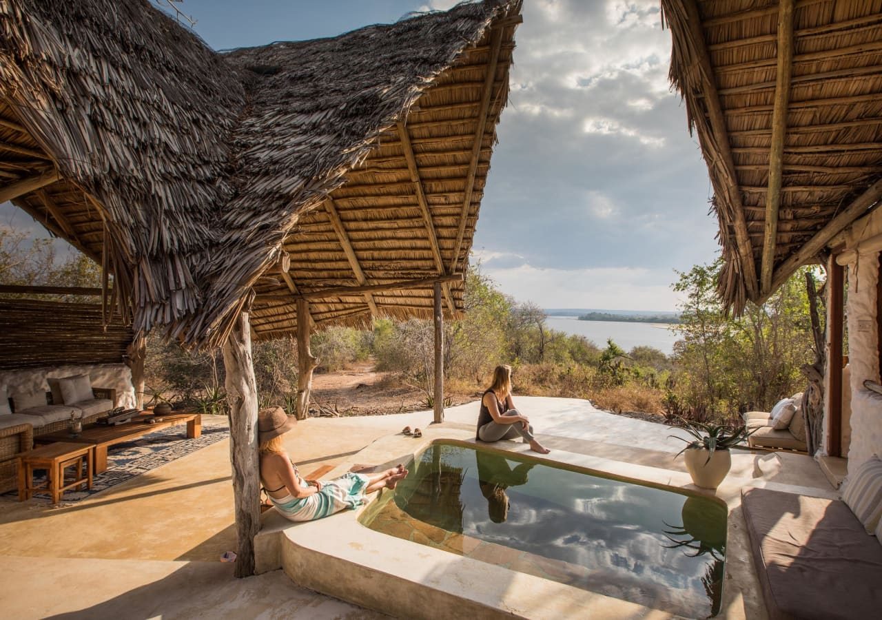 Sand rivers selous hillside suite plunge pool 1280