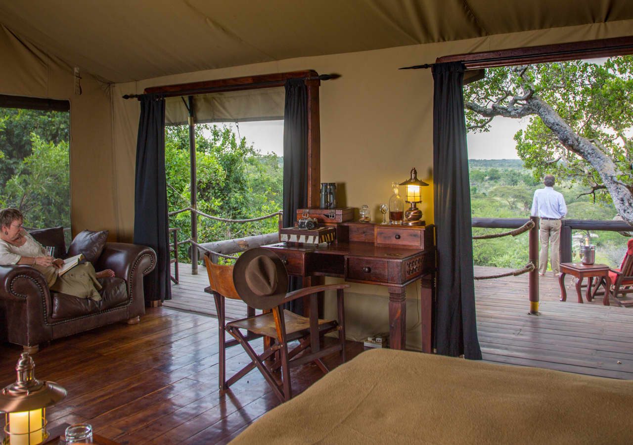 Elewana serengeti migration camp room interior and deck view 1280