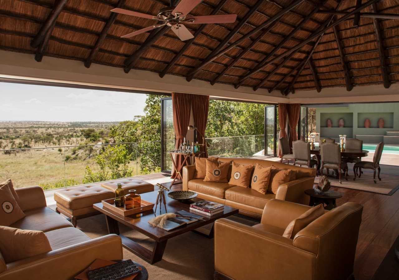 Four seasons safari lodge serengeti main lounge area 1280