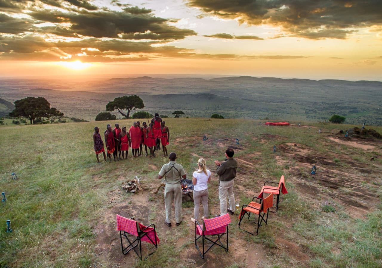 Kleins camp immserive cultural experience with maasai warriors 1280