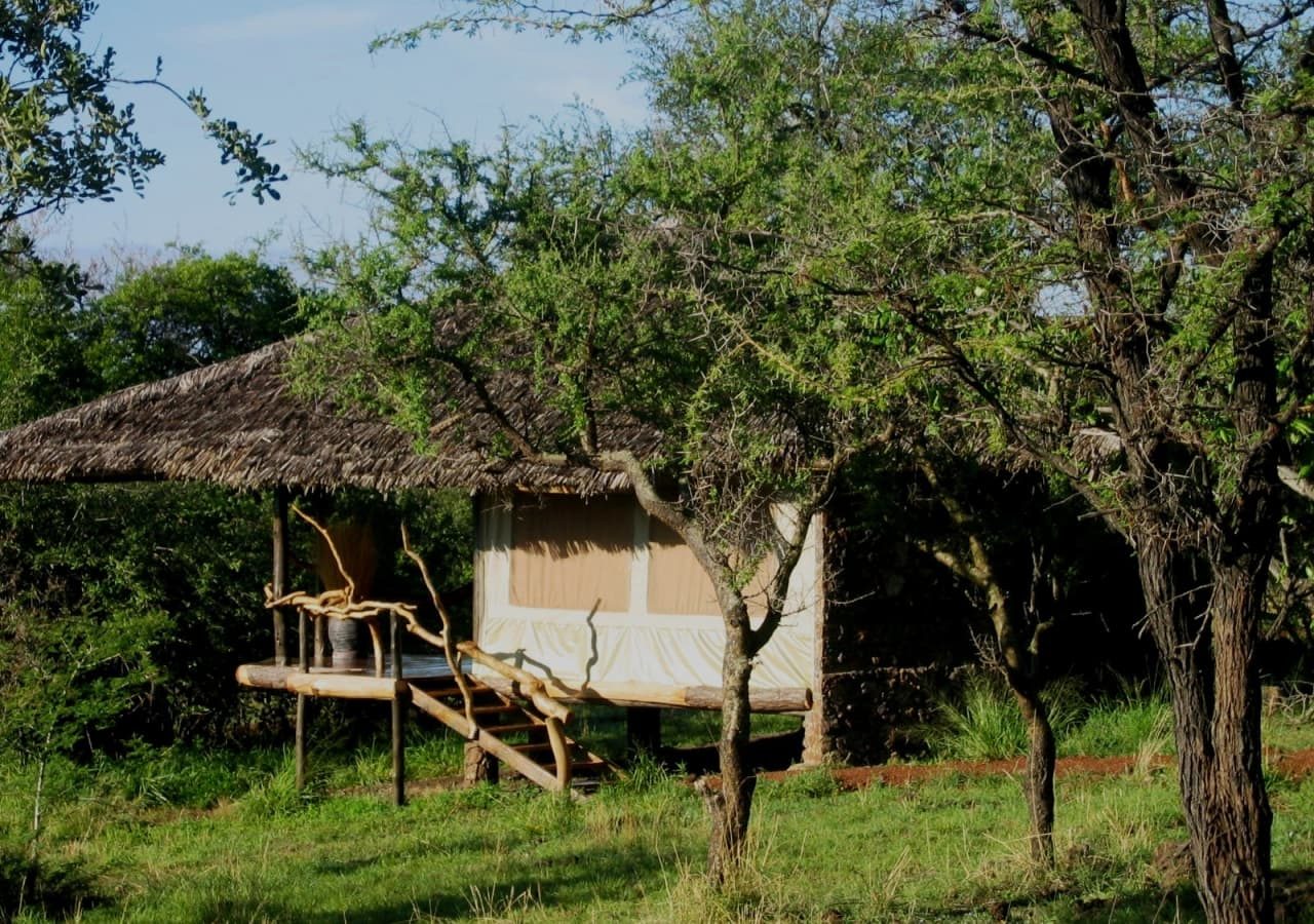 Mbalageti serengeti tent exterior 1280