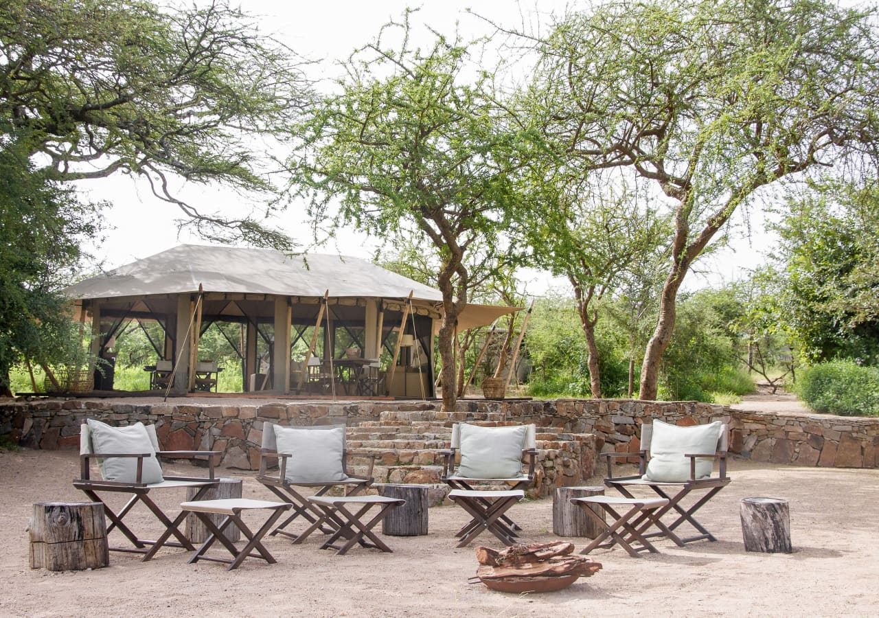 Mila tented camp the boma area 1280