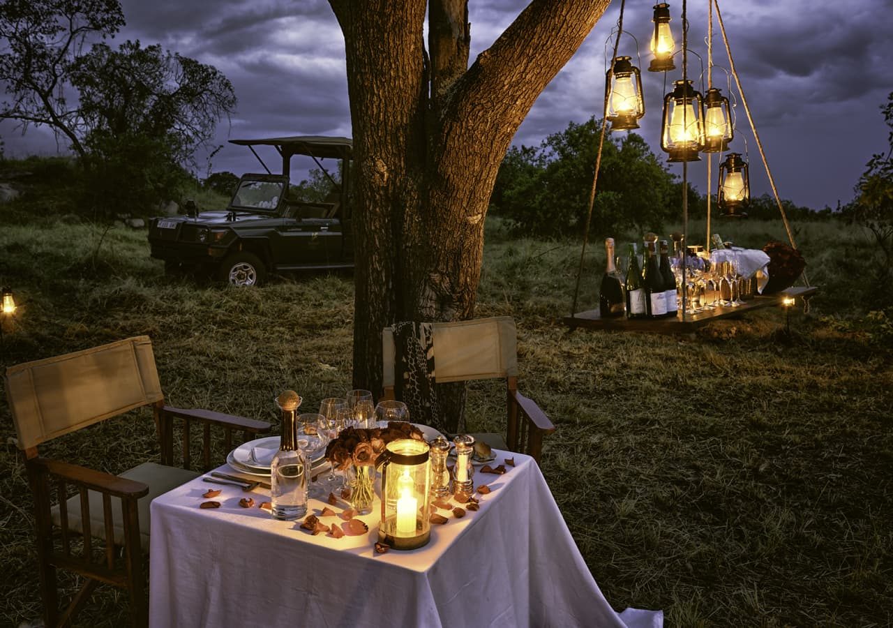 Nimali mara romantic bush dinner and drinks 1280