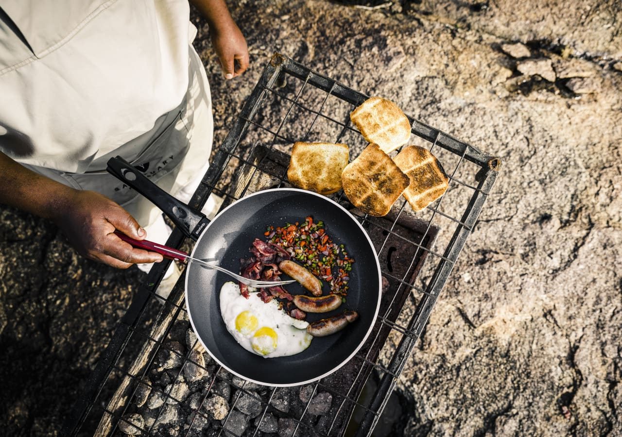 Sanctuary kichakani serengeti camp freshly cooked breakfast 1280