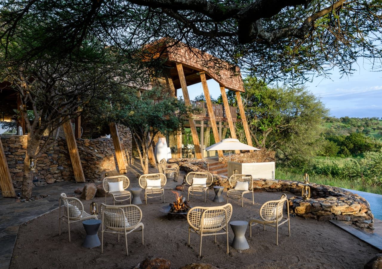 Singita faru faru lodge bush firepit 1280