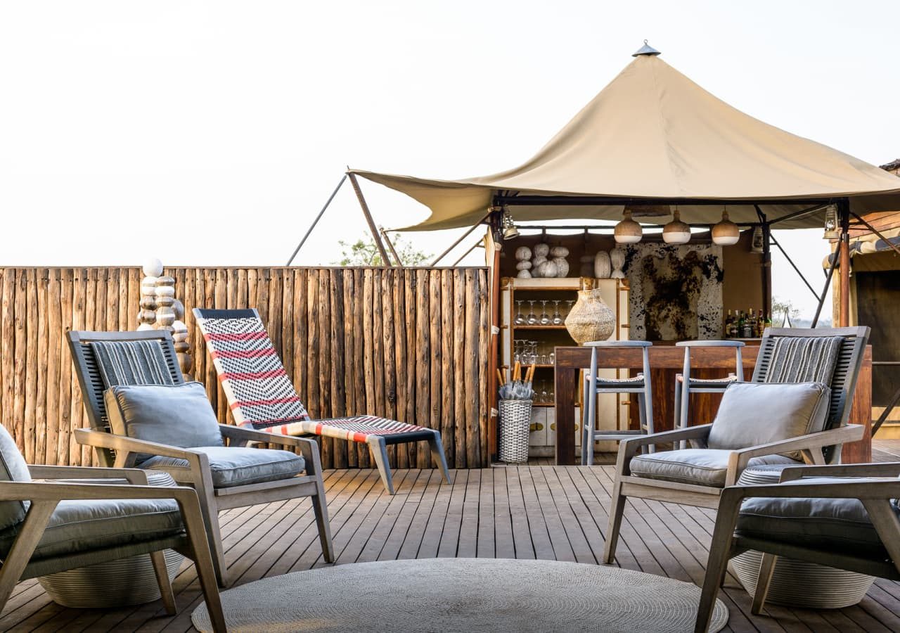 Singita mara river tented camp bar and lounge 1280