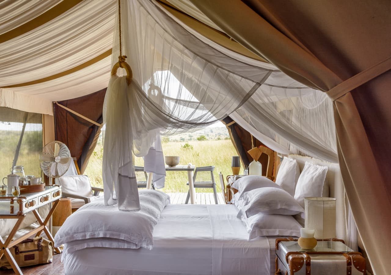 Singita mara river tented camp tented bedroom suite 1280