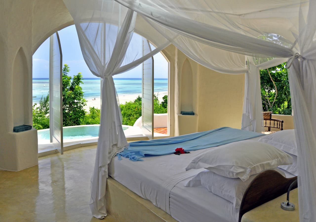 Kilindi zanzibar bedroom interior and view 1280