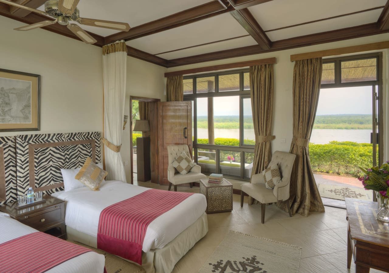 Paraa safari lodge standard room 1280