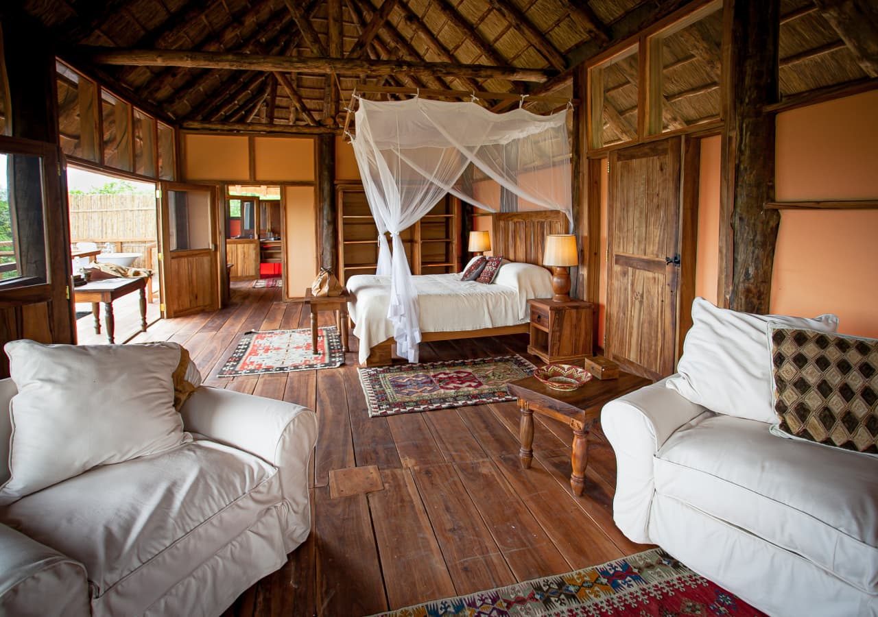 Semliki safari lodge bedroom interior 1280