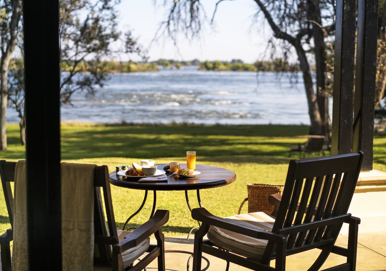 The royal livingstone hotel by anantara breakfast views 1280