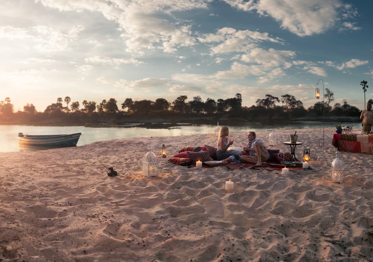 Tongabezi lodge the sandbar 1280