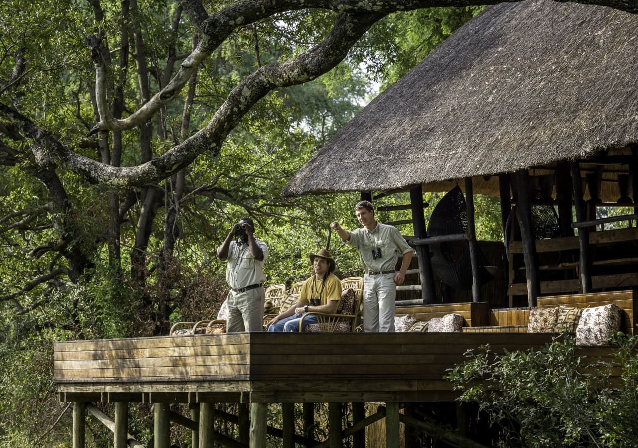 Chamilandu bushcamp game viewing deck 1280