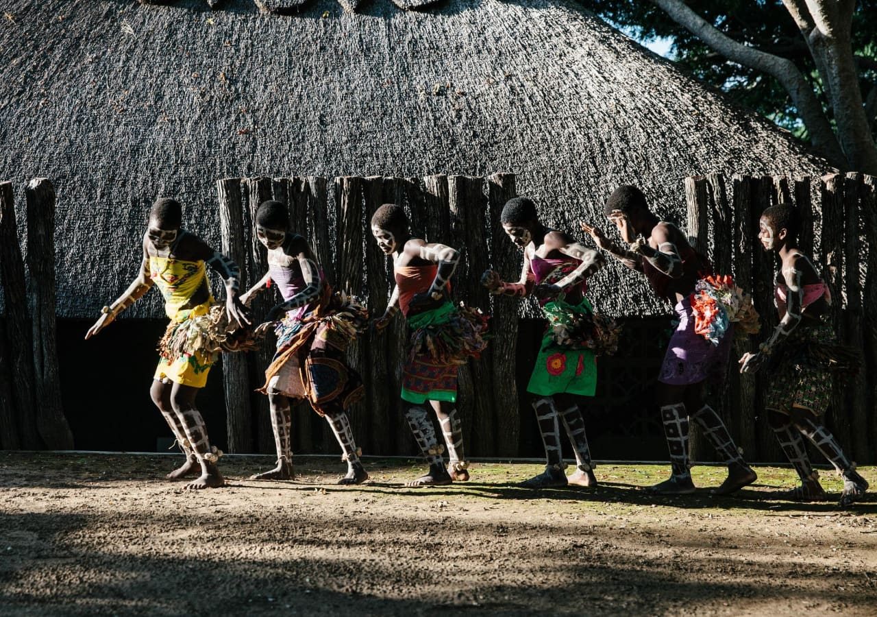 Chilo gorge safari lodge shangaan dancers during local community visit 1280