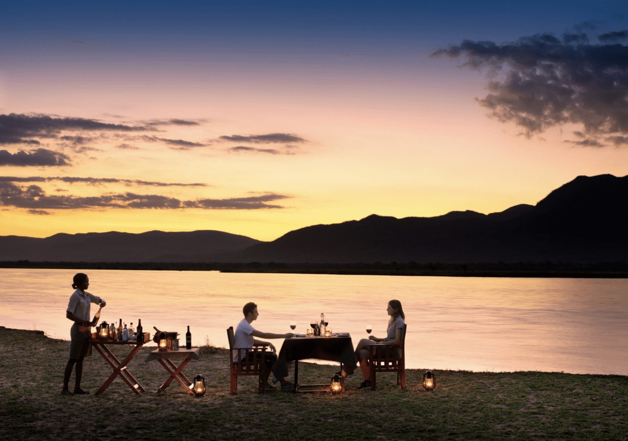 Nyamatusi camp romantic dinner for two 1280