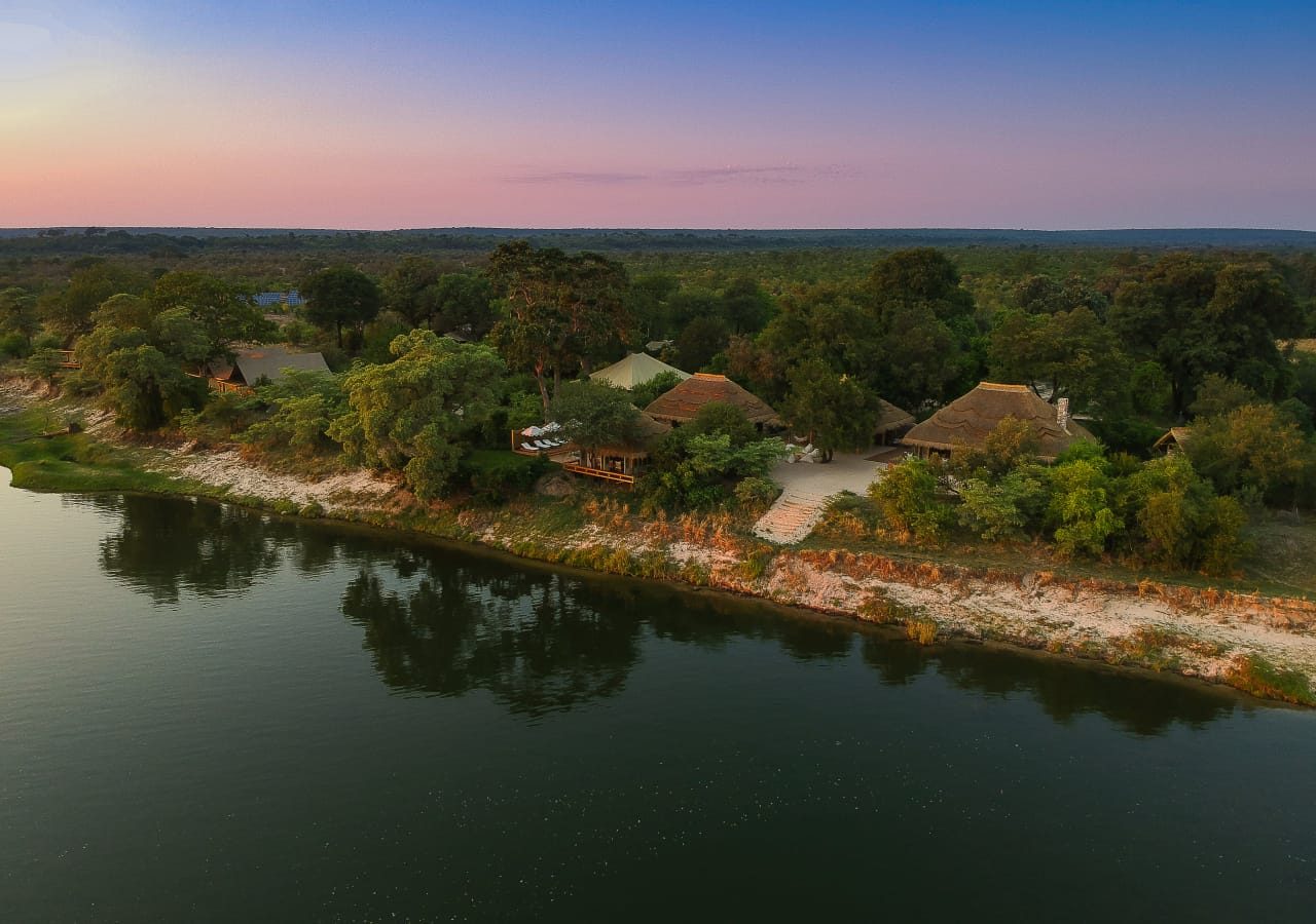 Mpala jena aerial view of the camp 1280