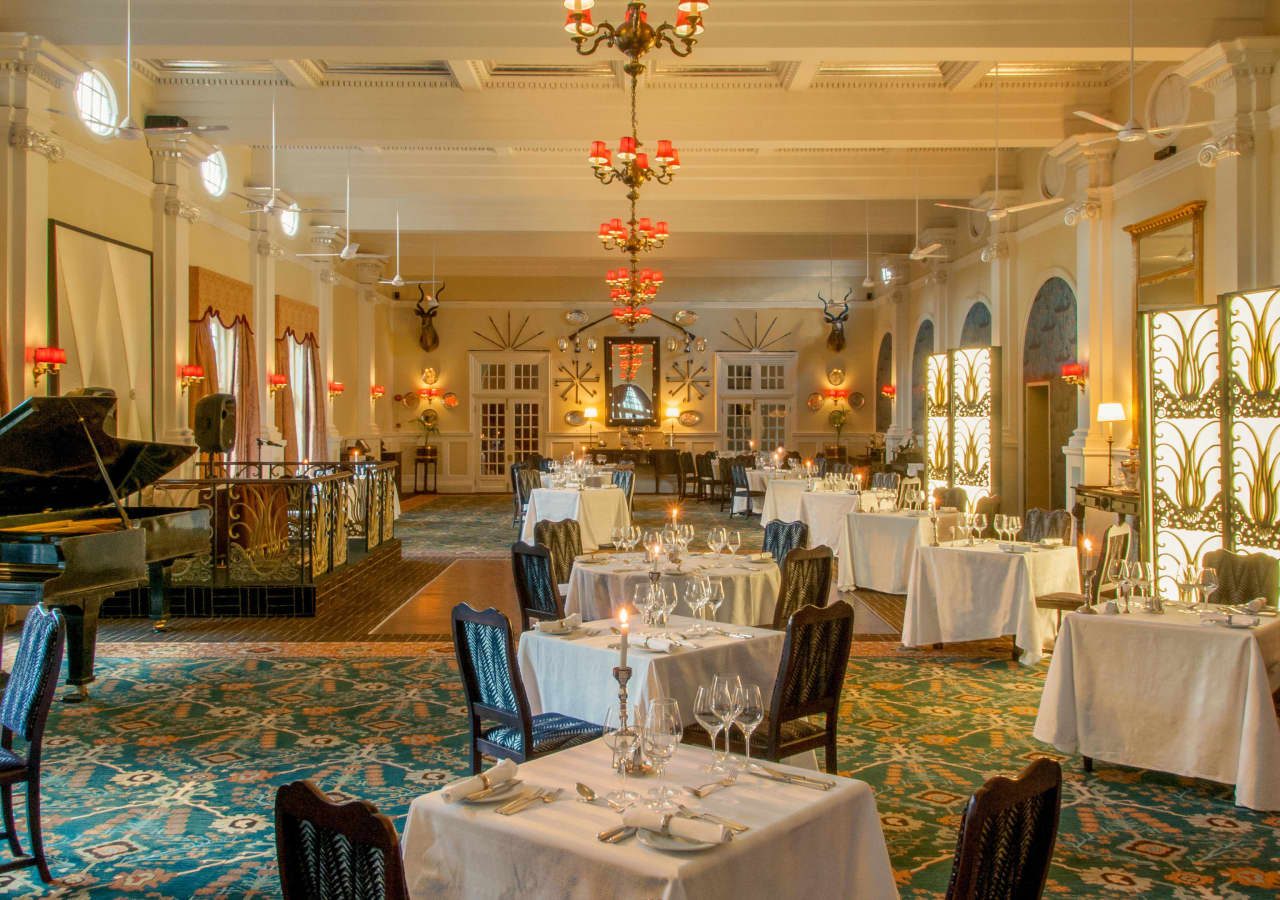 The victoria falls hotel restaurant interior 1280